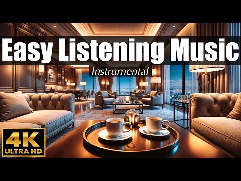 EASY LISTENING Music ☕️ 4K ULTRA HD | Instrumental Covers