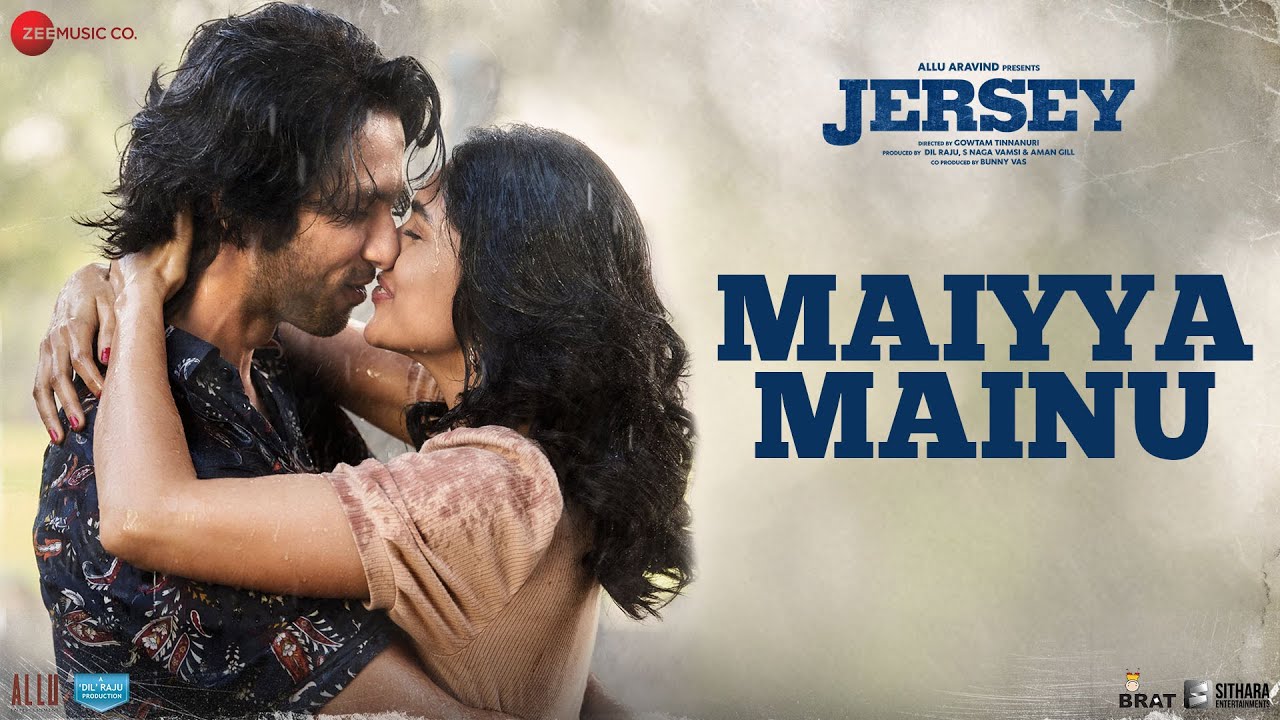Maiyya Mainu - Jersey 🎶 Shahid Kapoor & Mrunal Thakur's Emotional Song