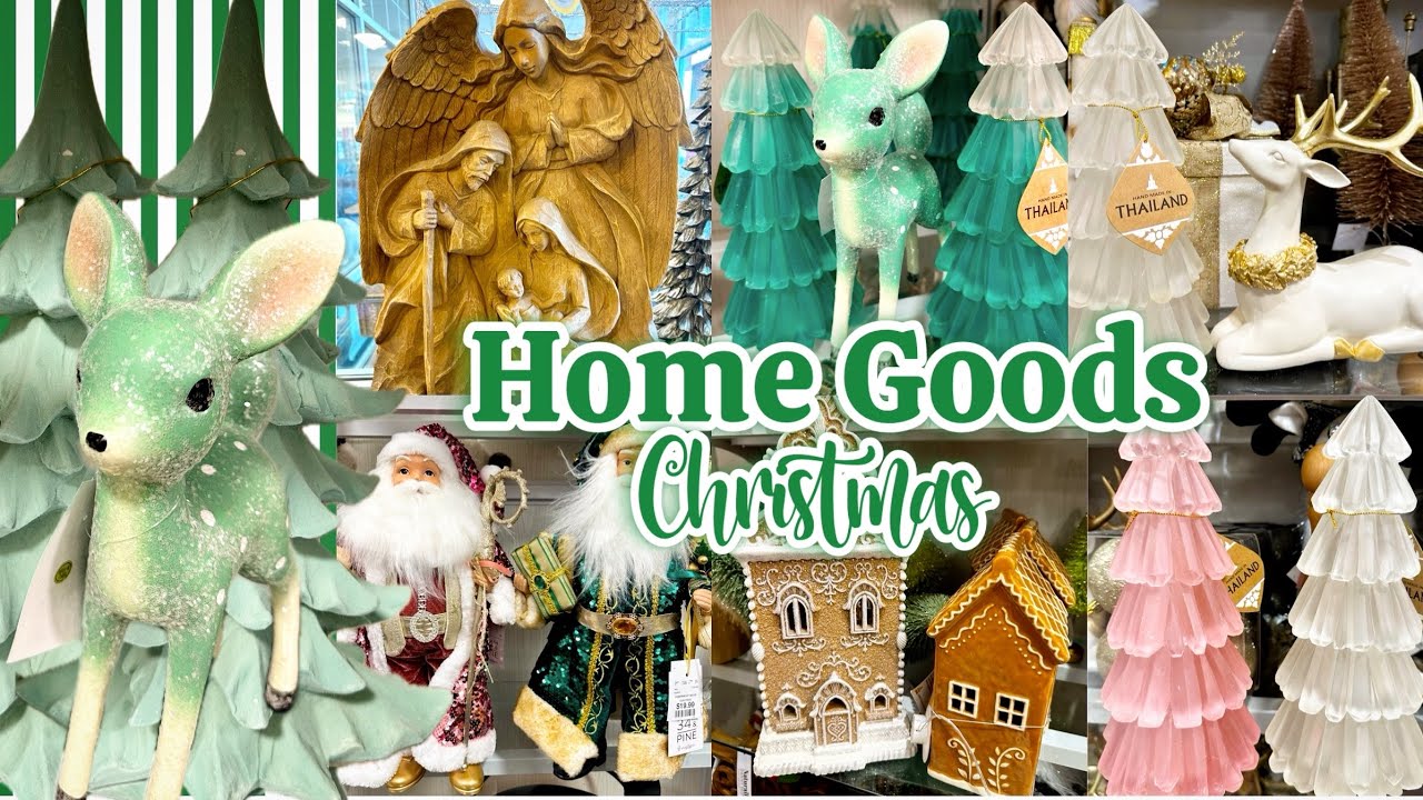 HomeGoods Christmas 2025 | Shop New Luxury Holiday Decor π