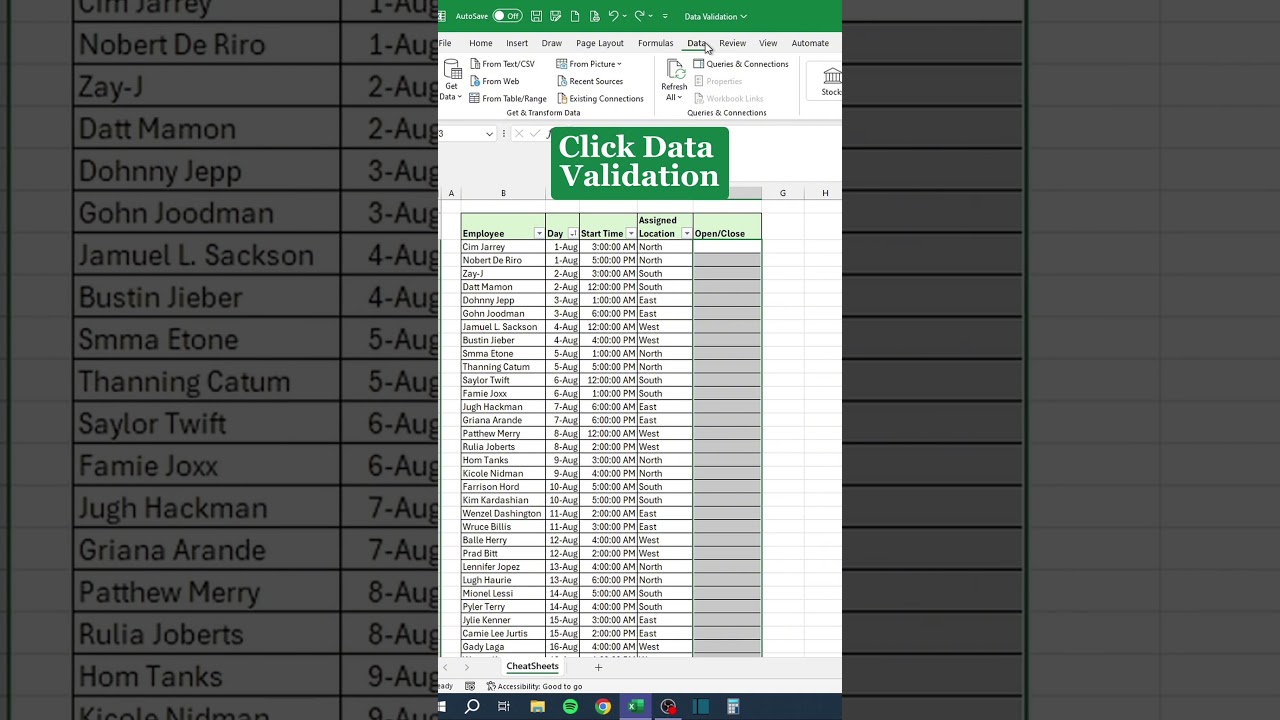 Excel Data Validation: Create Drop-Down Lists 📊