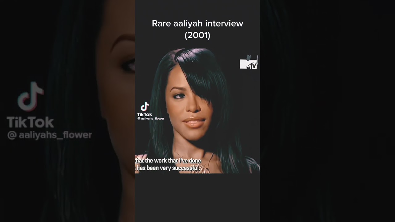 Rare Aaliyah Interview 🎤