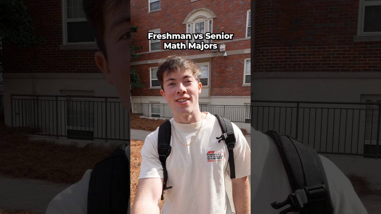 Freshman vs Senior Math Majors: Key Differences You Need to Know π