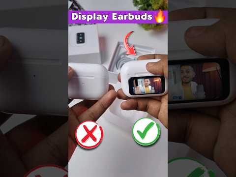 World 1st Display Earbuds ⚡️With ANC + ENC 🔥 #shorts #youtubeshorts