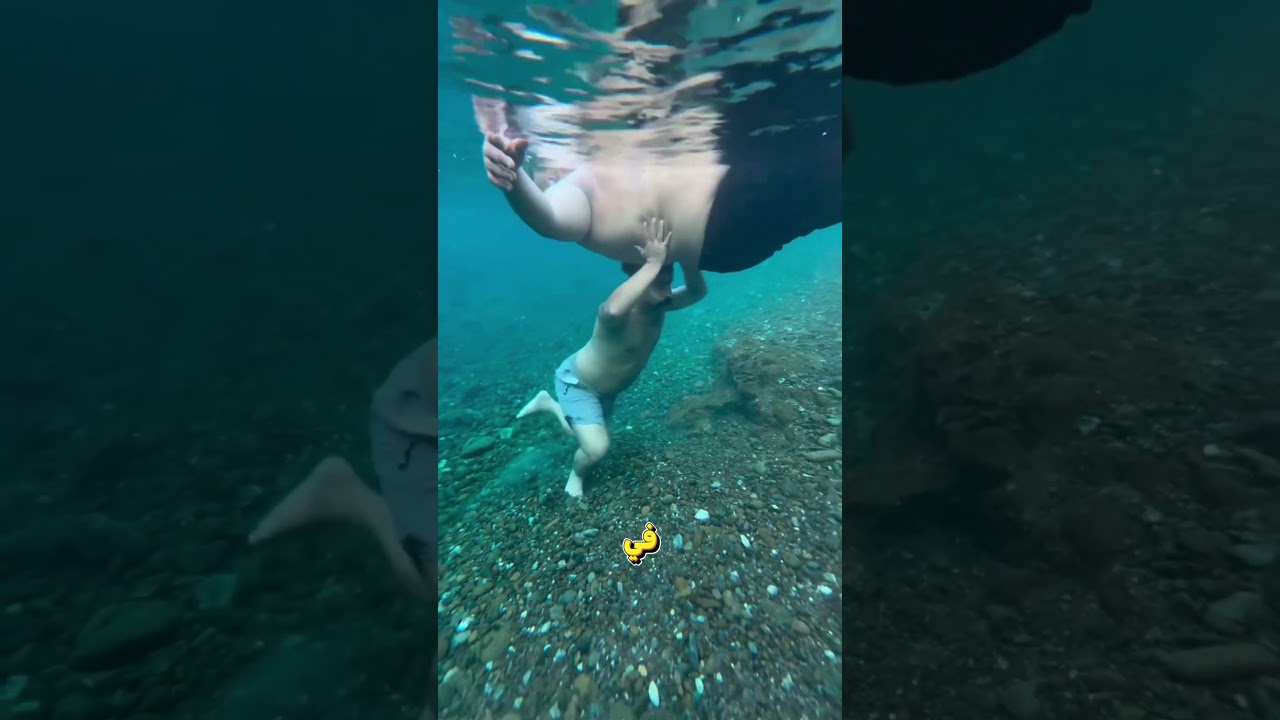 رجل سمين يقفز وصديقه ينقذه 🚀