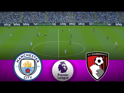 Manchester City vs Bournemouth LIVE | Premier League 2025/26 Full Match |WatchAlong &eFootball Match