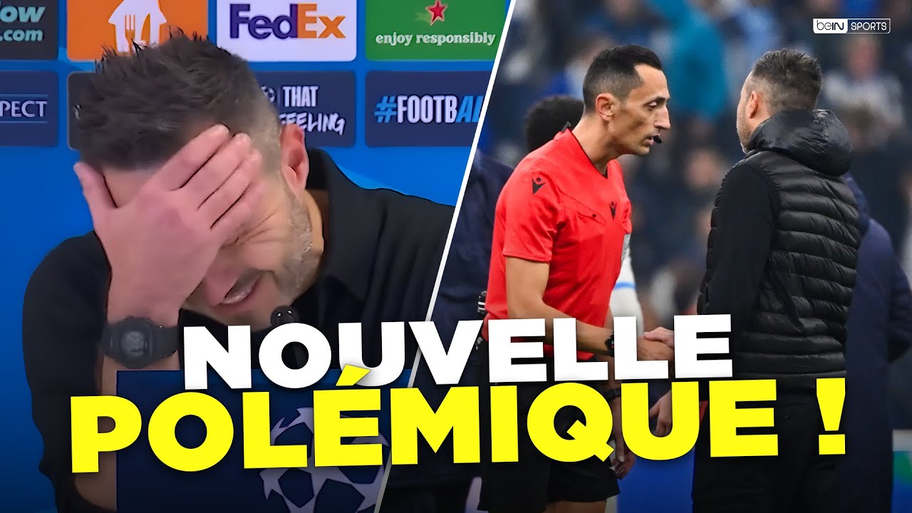 DE ZERBI ENRAGE CONTRE L'ARBITRAGE - LIGUE DES CHAMPIONS