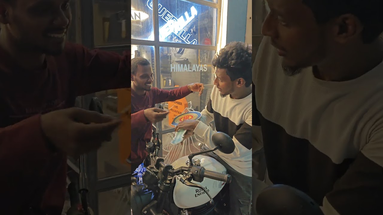 Stunning New Royal Enfield Bike Reveal! 🚲 #shorts