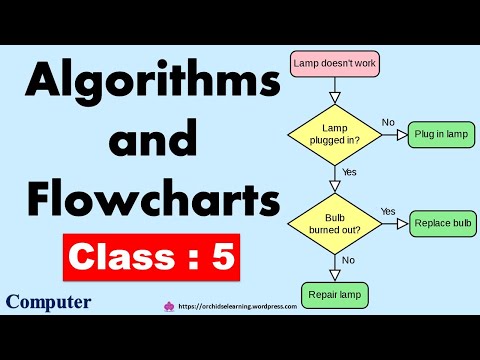 Algorithms And Flowcharts || Class - 5 Computer || CBSE / CAIE || ICT Education ||