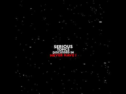 serious topics discussed in never have i ever #shorts