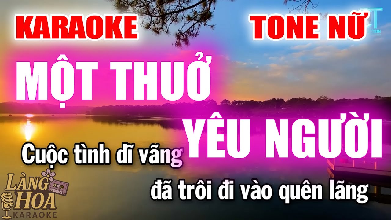 Karaoke Nhạc Hoa Lời Việt Rumba - Một Thuở Yêu Nữ 🎶