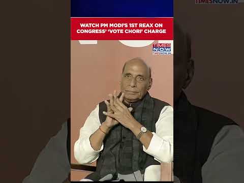 PM Modi’s First Reaction On Rahul Gandhi’s ‘Vote Chori’ Charge After Big Bihar Win #shorts