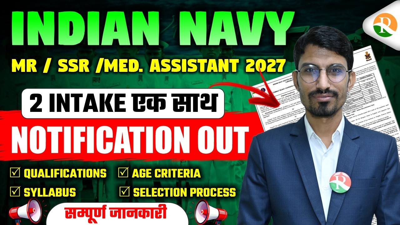 Indian Navy Vacancy 2026: Apply Online & Details