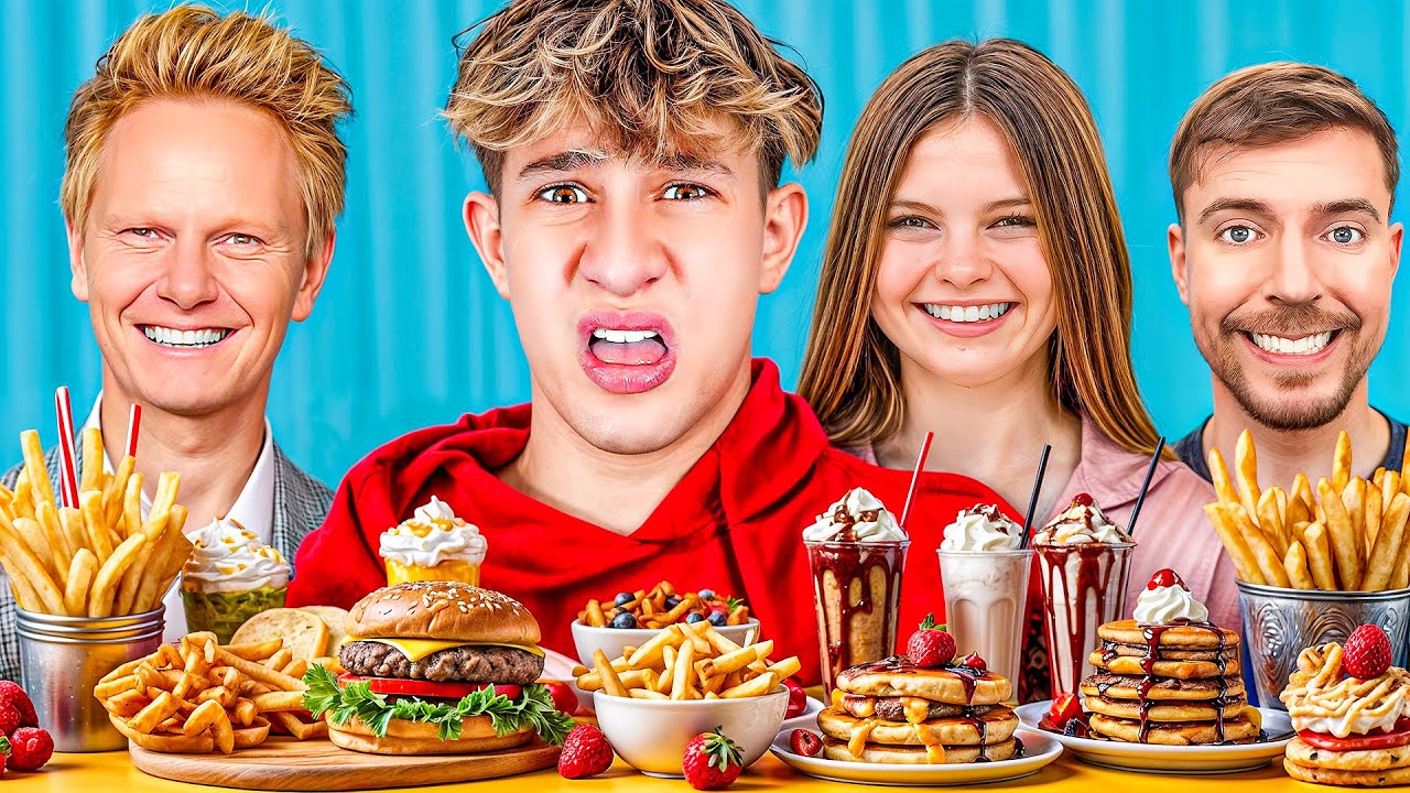 Trying Famous YouTubers' Last Meals 😱