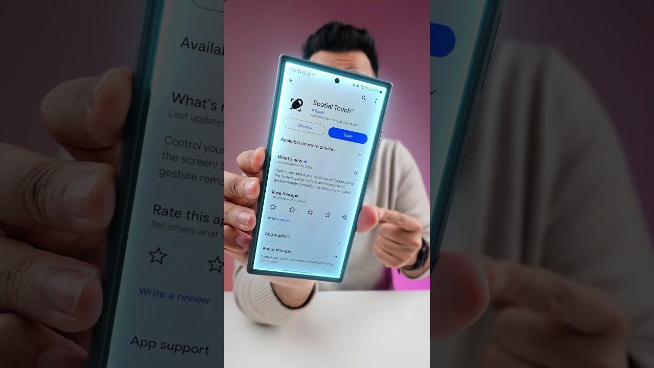 Control Your Phone Without Touching 📱