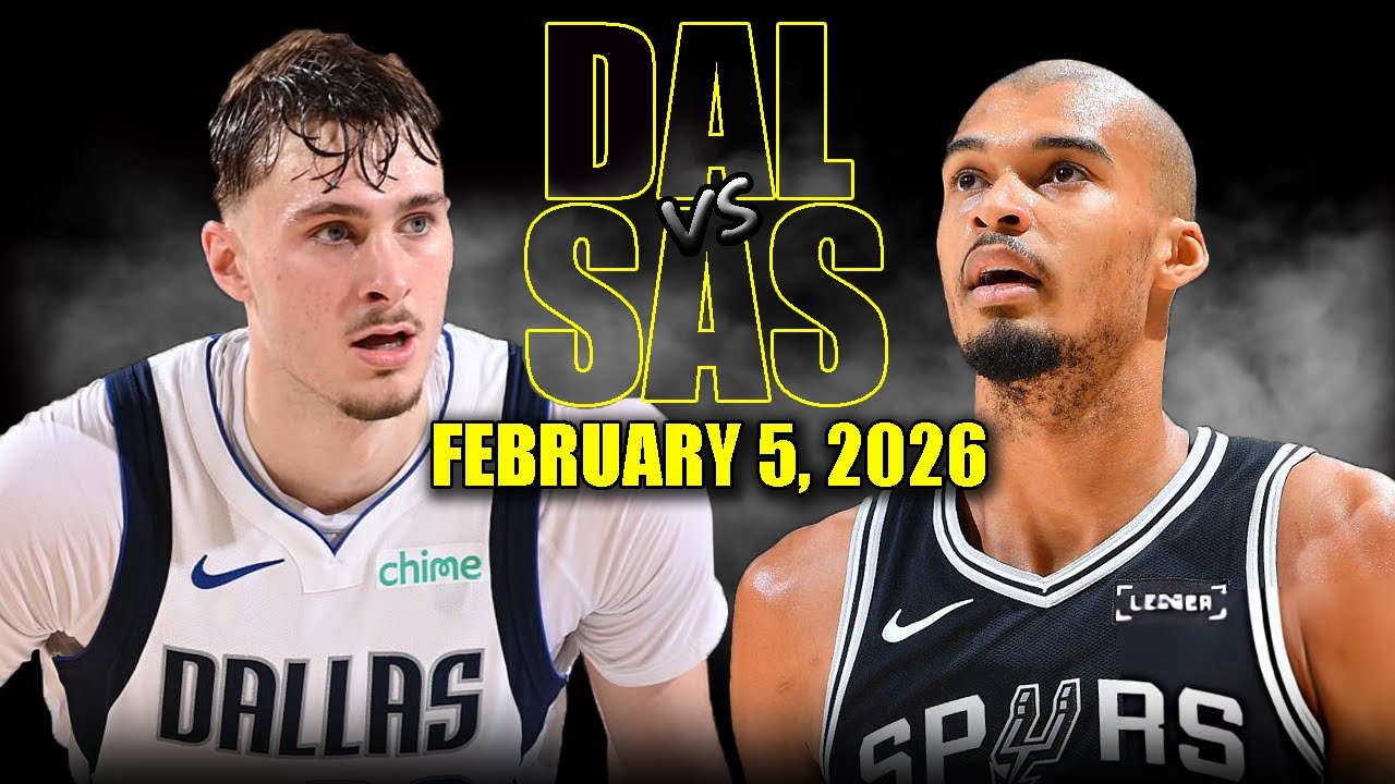 Spurs vs Mavericks Full Game Highlights – Feb 5, 2026 🏀