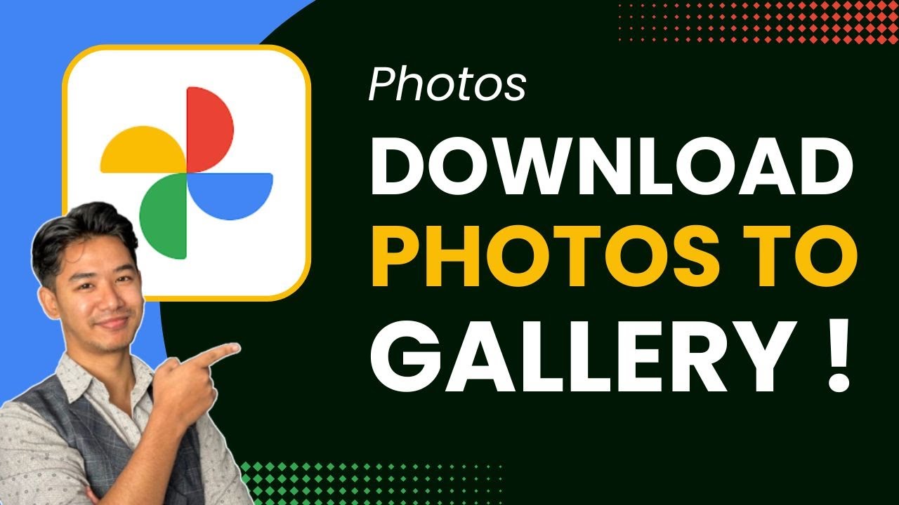 Download Photos from Google Photos to Gallery 📁