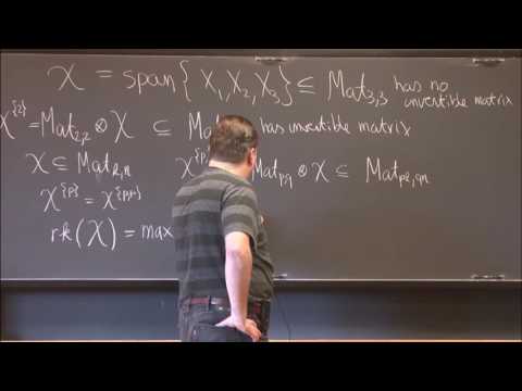 Matrix invariants and algebraic complexity theory - Harm Derksen
