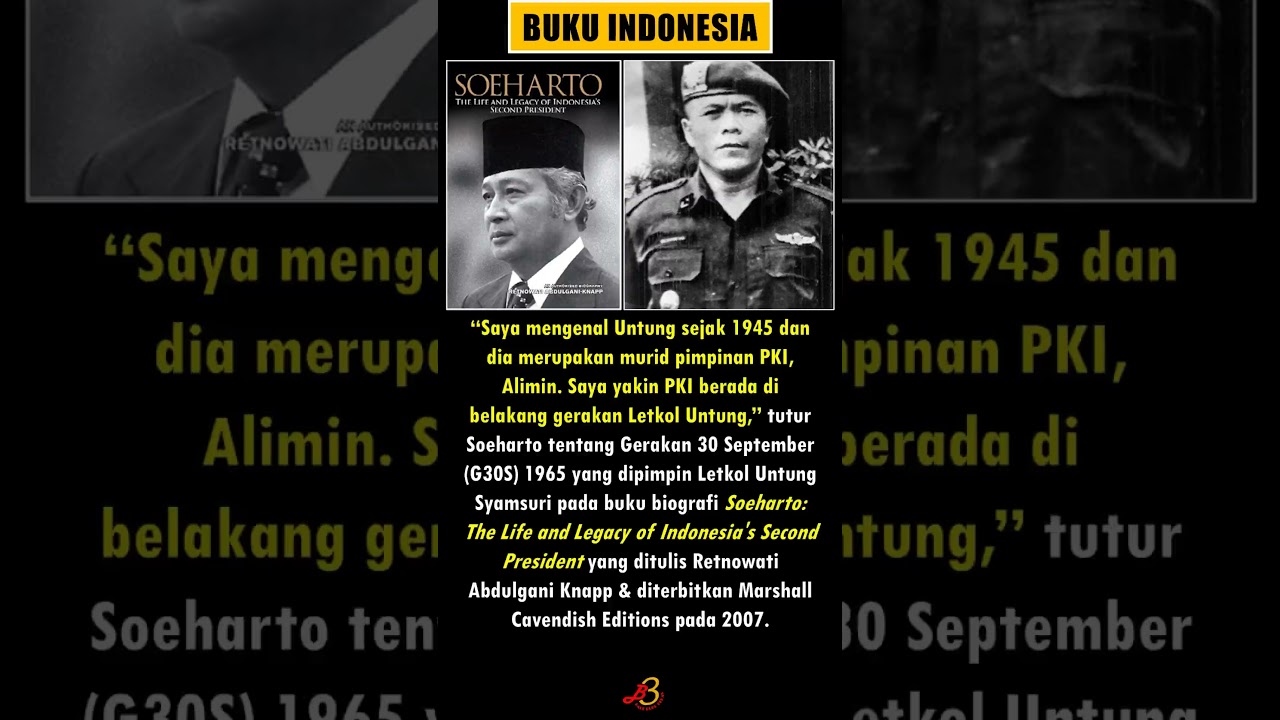 Soeharto & PKI: Letkol Untung & G30S 📖