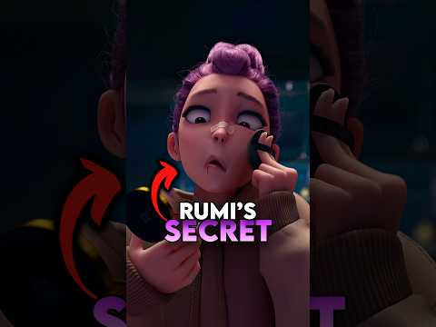 Did You Catch This Detail in “How It’s Done” from Kpop Demon Hunters #kpopdemonhunters #rumi