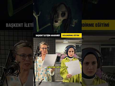Coraline “Türkçe Dublaj” | Eğitmenimiz Pınar Erengil ve öğrencimiz Hatice Asan seslendirdi. #dublaj