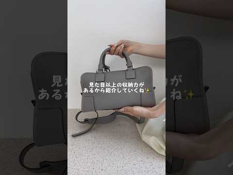 収納力抜群なロエベのバッグ🫶🏻 #ハイブランド #バッグ #バッグ紹介 #loewe #ロエベ #アマソナ