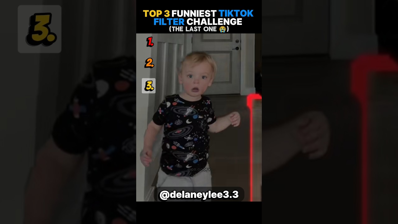 Top 3 Funniest TikTok Filter Challenges 😂