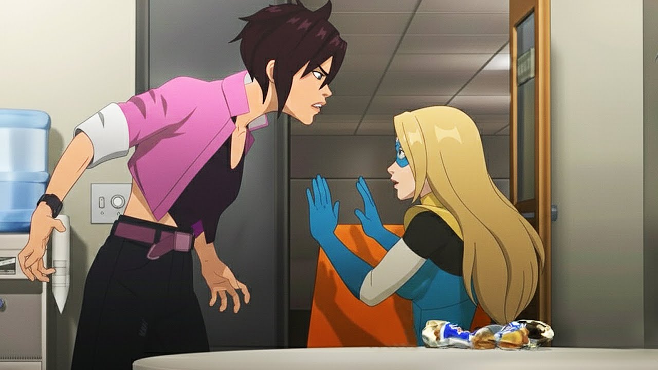 Invisigal vs. Blonde Blazer: All Scenes Fight 🥊