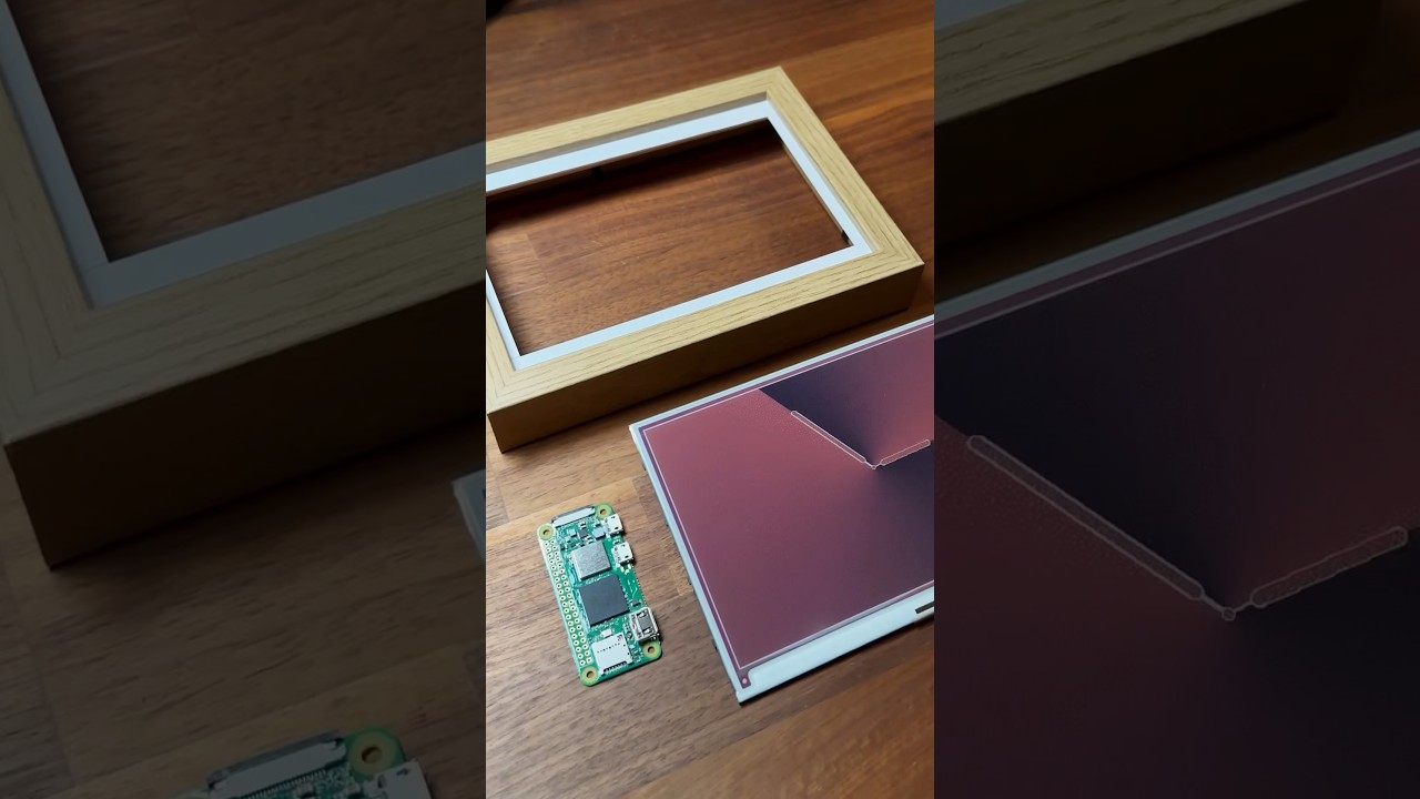 AI-Enhanced E-Ink Display with Raspberry Pi 🖥️