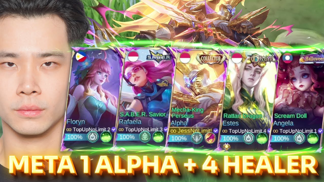 Main Healer + Alpha in ML with Top Up Deals ⚡