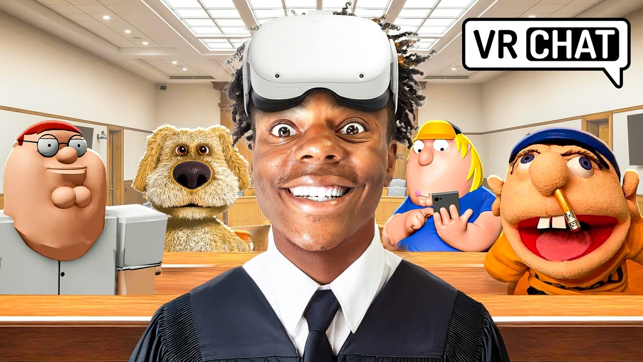 iShowSpeed Returns & Judges in VR Chat! 🎮