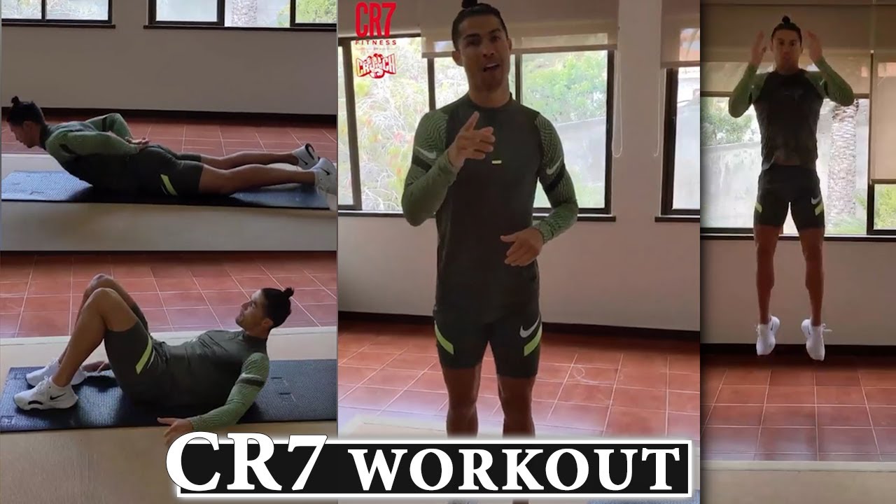 Cristiano Ronaldo Reveals Full Home Workout 💪