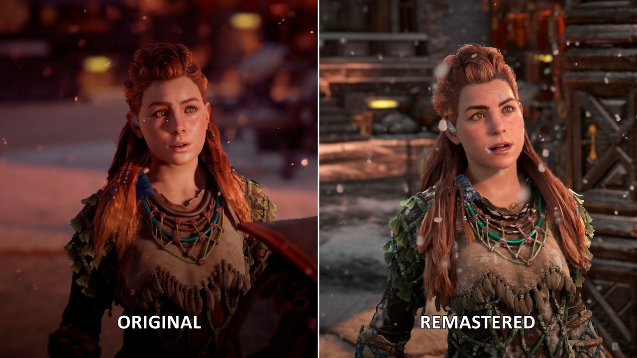 Horizon Zero Dawn: Original vs Remastered Graphics 🎮