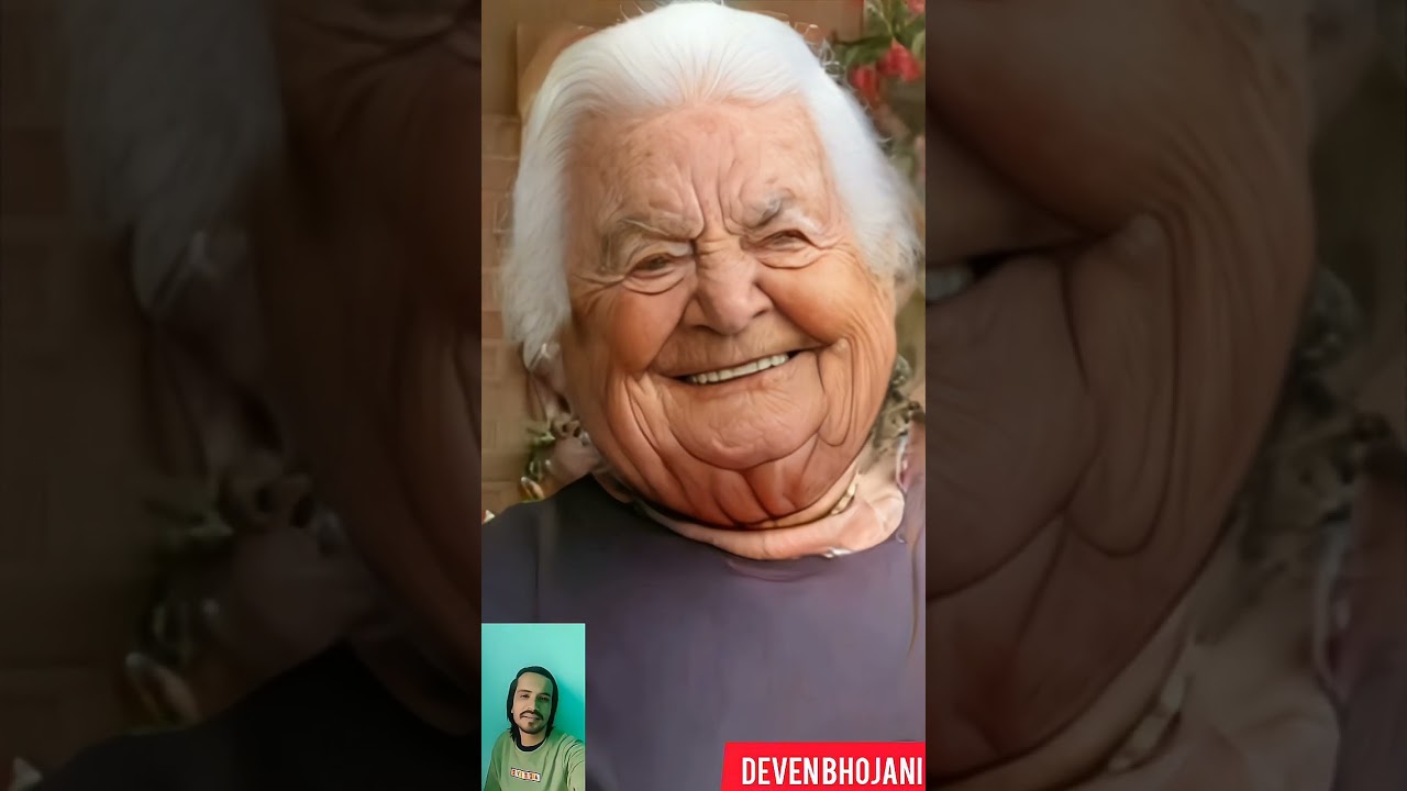 Deven Bhojani's Transformation: Old to Young 🎬