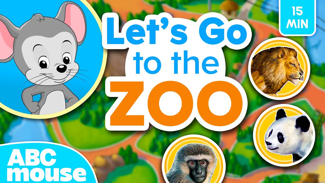 Zoo Adventure with ABCmouse 🐼🦜🦁 | 15-Min Episode