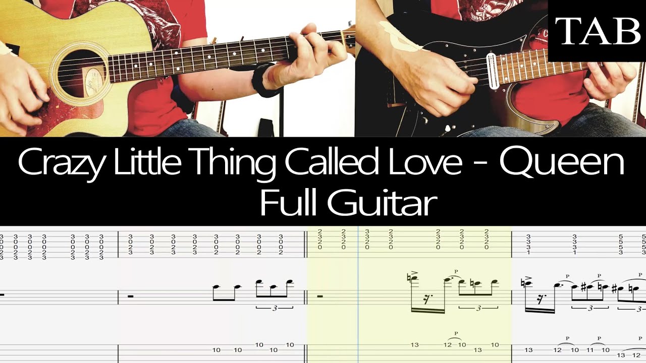 Queen's 'Crazy Little Thing Called Love' Guitar Cover & Free TAB 🎸