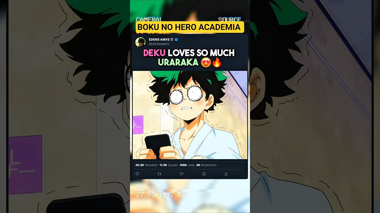 Deku Loves Uraraka ❤️ | MHA Final Season 8