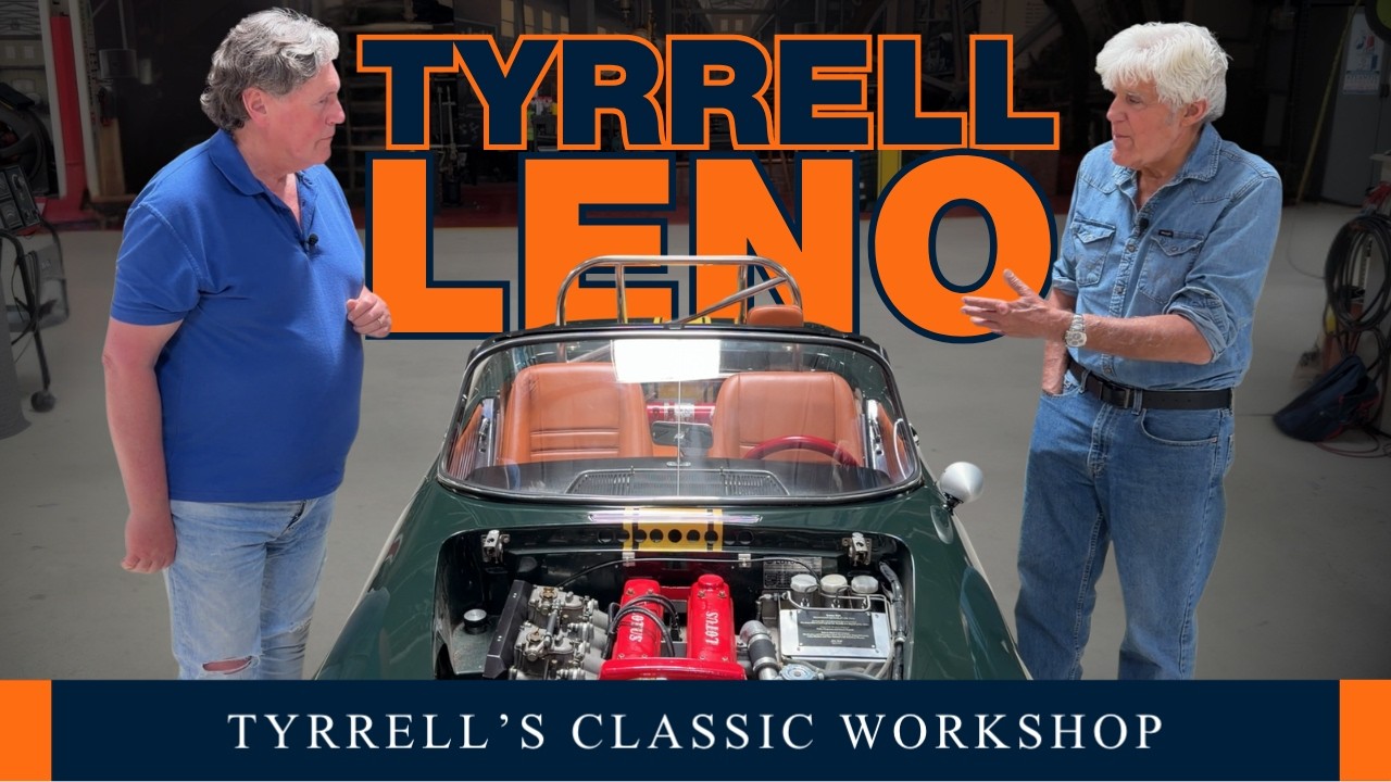 Iain Meets Jay Leno at LAX | Classic Workshop Surprise