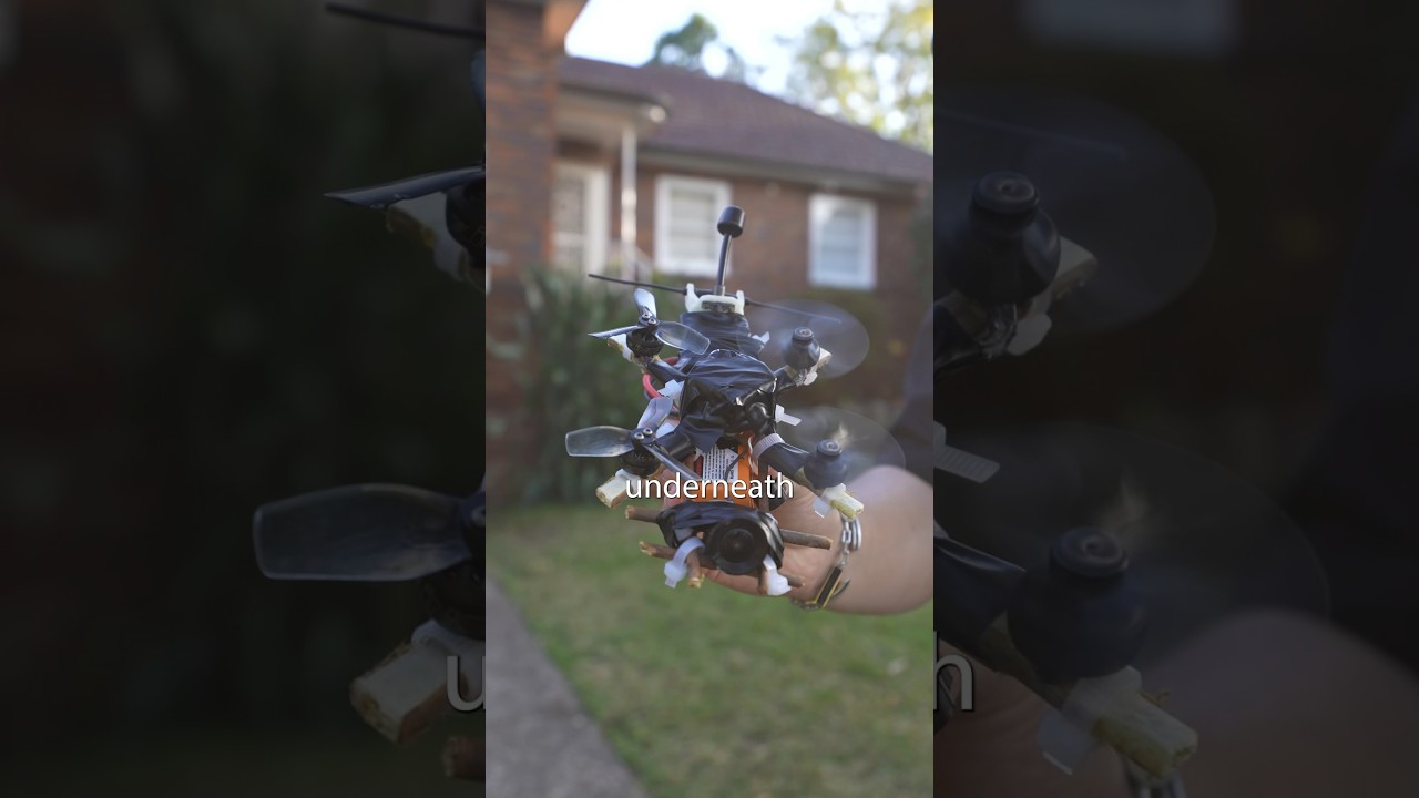 I made a drone out of sticks…