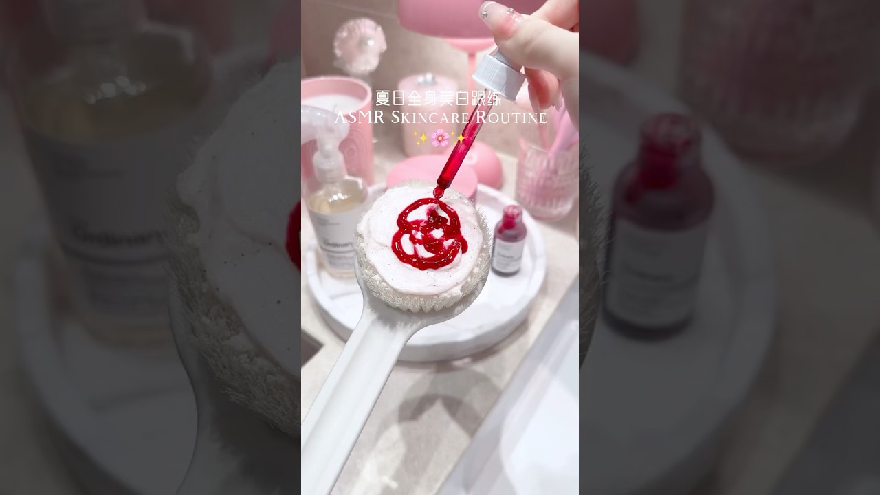 ASMR Skincare Routine for Glass Skin ✨