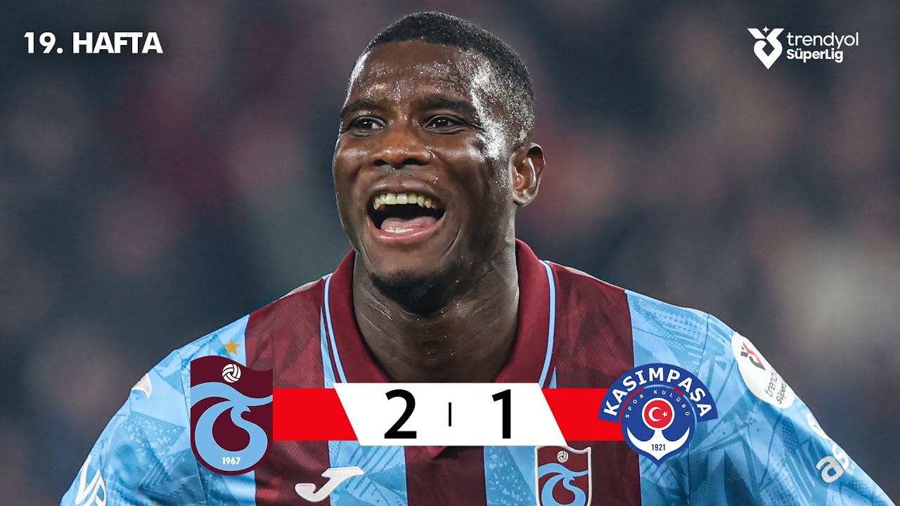 Trabzonspor 2-1 Kasımpaşa Highlights | Süper Lig 2025/26