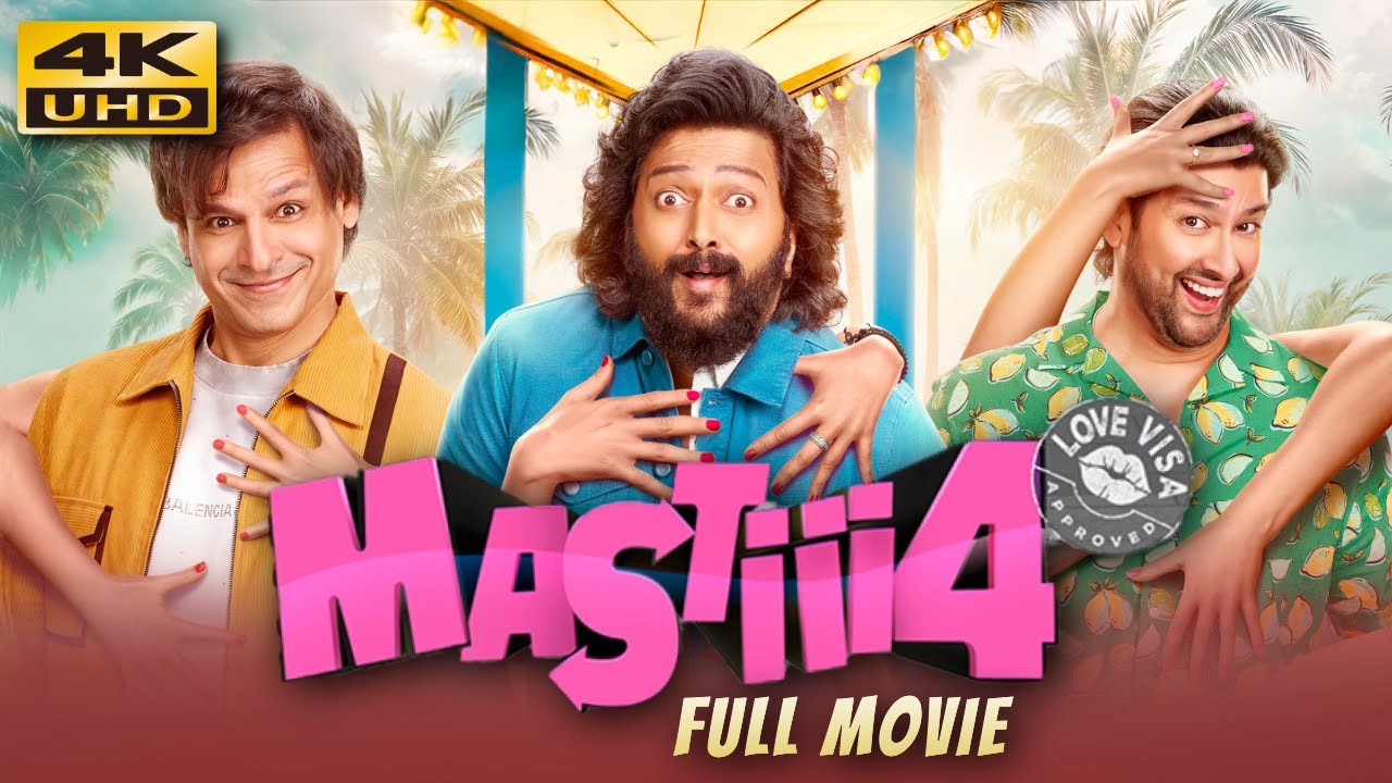 Mastiii 4 (2025) Hindi Full Movie | Riteish & Vivek 🎬