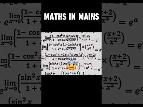 Jee Advanced Maths🥵 l #iit l #shorts