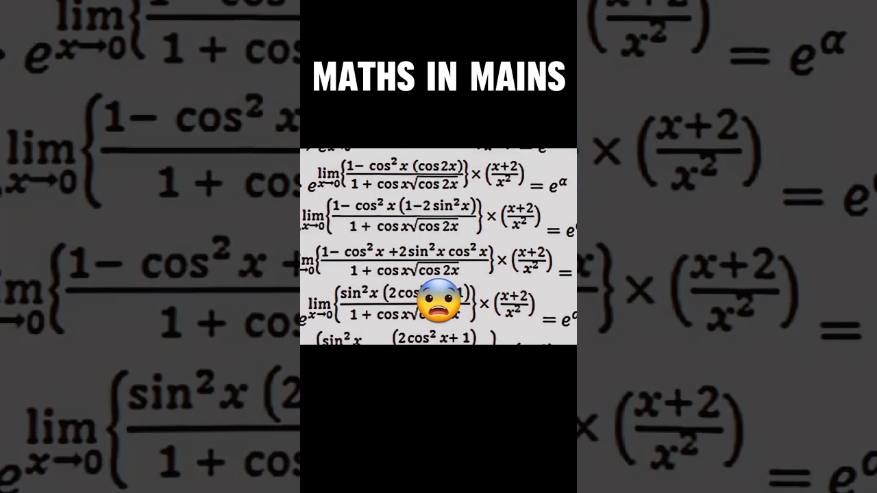 JEE Advanced Maths Tips & Tricks 🧠 | IIT Preparation Short