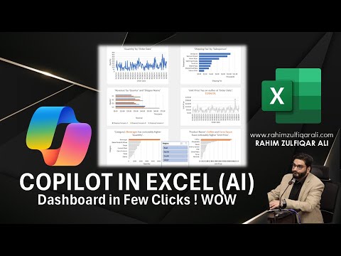 Create Dashboard / Visuals in Just Few Clicks with Copilot in Excel 365 - Artificial Intelligence