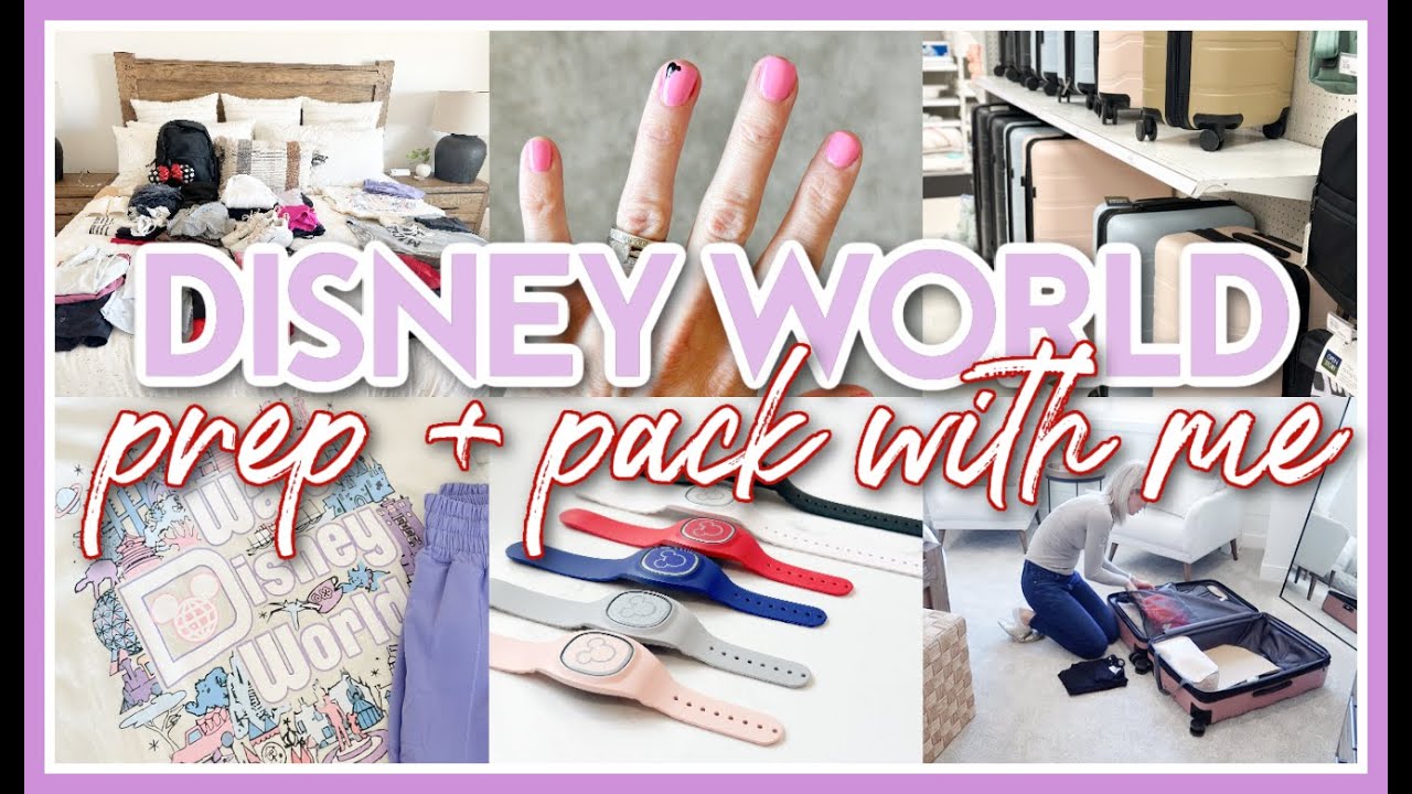 Disney World 2024 Prep & Packing | Family Trip ✨
