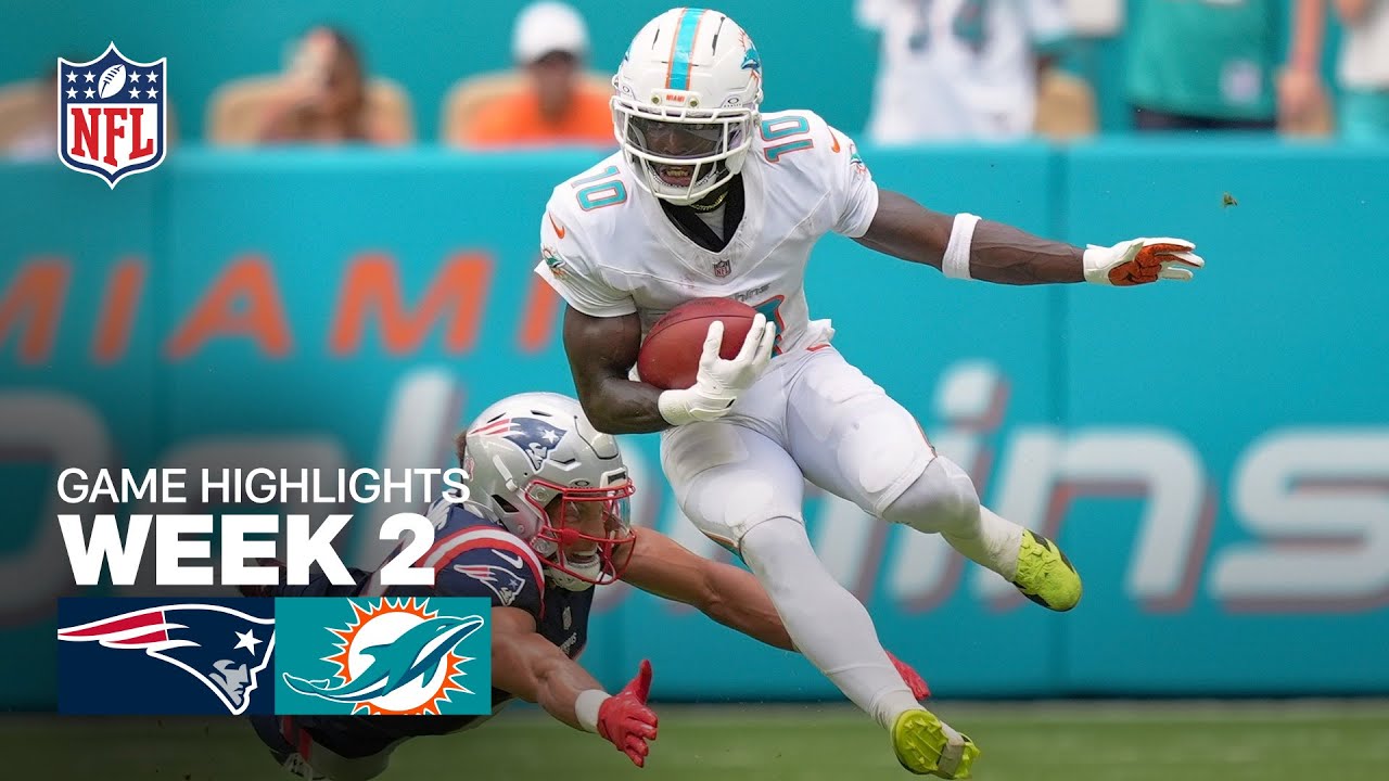 2025 NFL Week 2: Patriots vs Dolphins Highlights 🏈