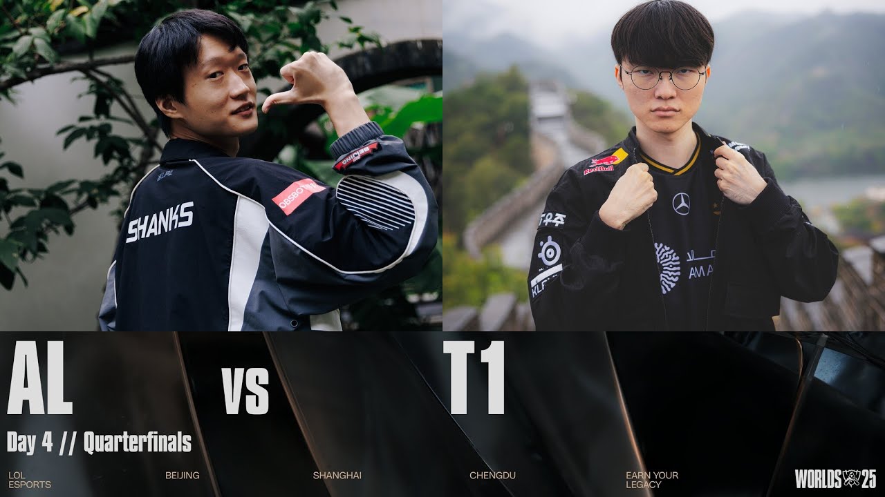 AL vs T1 | Worlds 2025 Knockout 🏆
