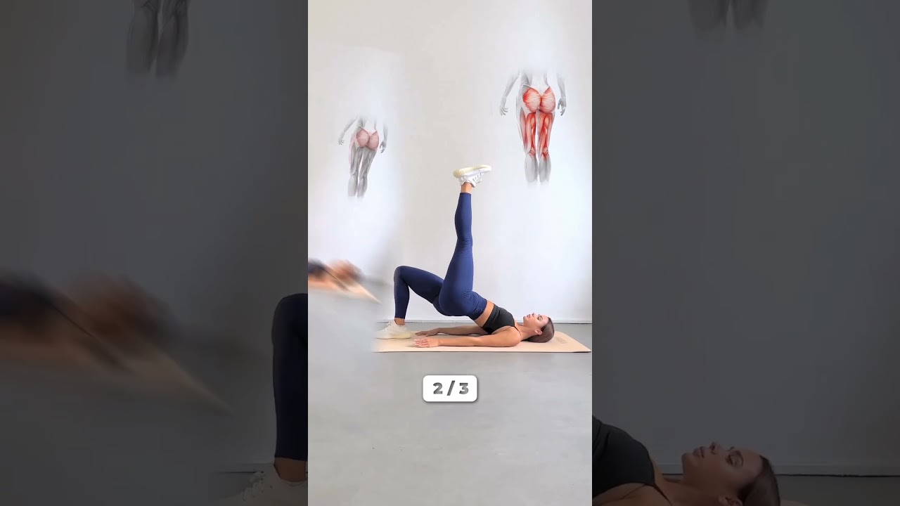 3 Exercícios em Casa para Glúteos mais Firmes 🍑