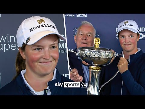 Lottie Woad reacts to winning her DEBUT Pro tournament! 🤯