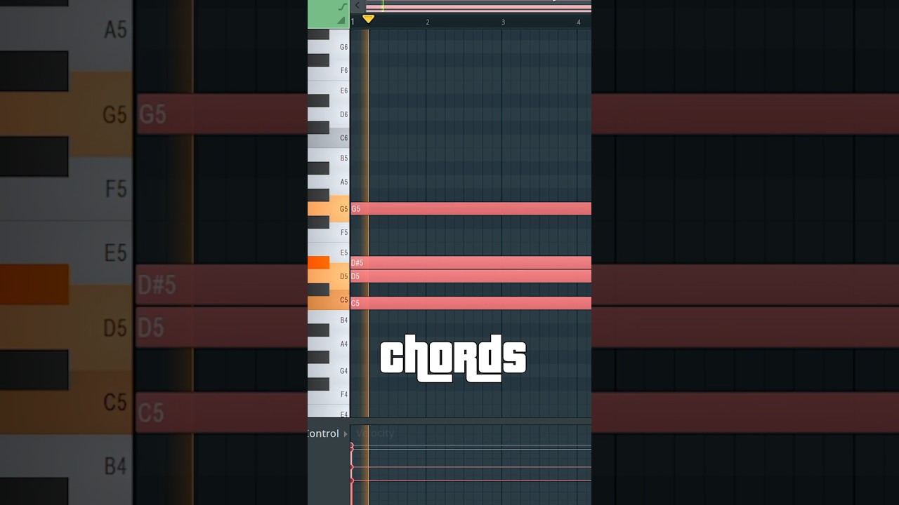 ‼️ Use These Chords For G Funk Beats #musicproduction #flstudio #chords